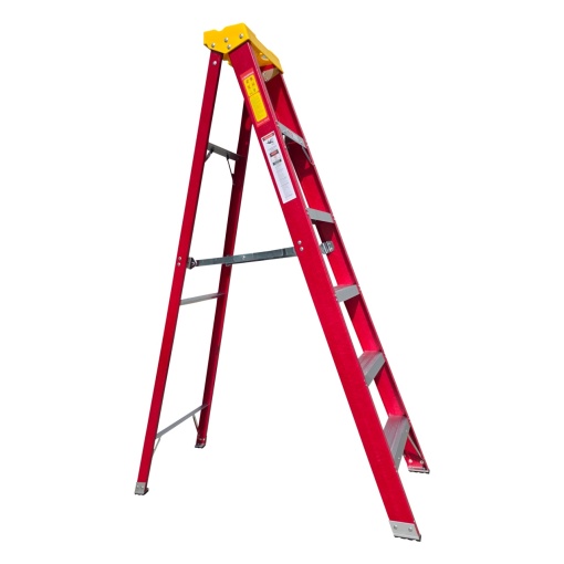 Scara din Fibra de Sticla Heimdall 1.5m cu 5 Trepte, Pliabila - Img 2