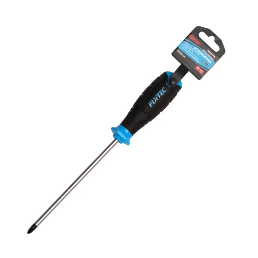 Surubelnita FIXTEC PZ2 6 × 125 mm din otel CR-V cu cap Pozidriv - Img 3