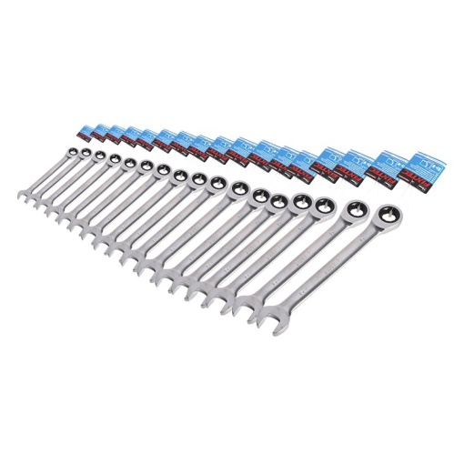 Cheie fixa cu clichet FIXTEC 21 mm 72 dinti - Img 2