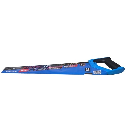 Fierastrau de mana FIXTEC 500 mm (20") 8 TPI din otel 65 Mn - Img 2