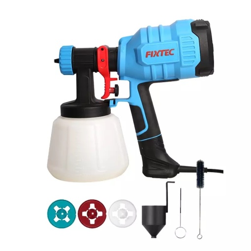 Pistol de vopsit electric FIXTEC 630W, sistem HVLP - Img 5