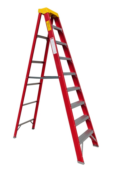 Scara Pliabila Heimdall 2.4m cu 8 Trepte din Fibra de Sticla - Img 2
