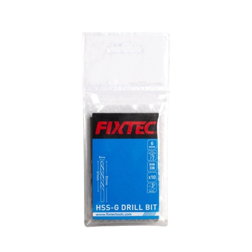 Set 5 burghie pentru metal FIXTEC HSS M35 cu cobalt 8 mm profesional - Img 5