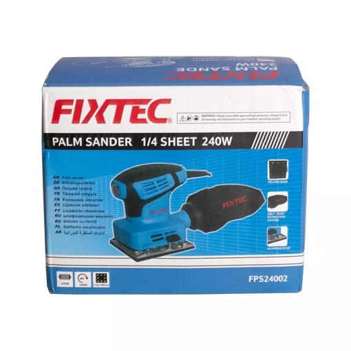 Slefuitor manual FIXTEC 1/4, cu hartie abraziva, 240W - Img 6