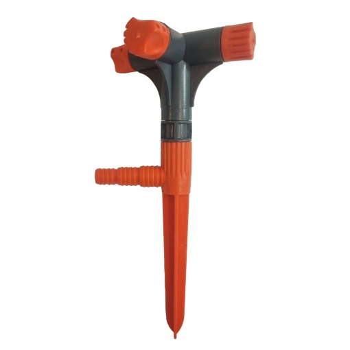 Aspersor Rotativ PVC cu 4 Brate si Cap Pivotant pentru Udare Uniforma - Img 3
