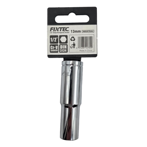 Cap tubular impact 13 mm, FIXTEC, prindere 1/2 - Img 3
