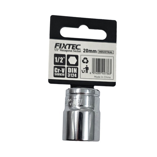 Cap tubular impact 20 mm, FIXTEC, prindere 1/2 - Img 3