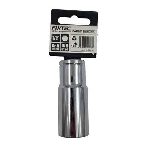 Cap tubular impact 24 mm, prindere 1/2, marca FIXTEC - Img 3