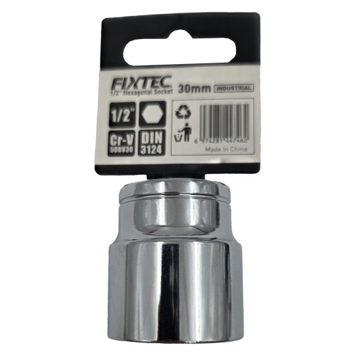 Cap tubular impact 30 mm, FIXTEC, antrenare 1/2 - Img 3