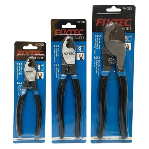 Cleste de taiat cabluri FIXTEC 6" din otel calit - Img 6