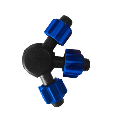 Conector Banda Picurare 16mm, 3 Iesiri pentru Irigare Eficienta - Img 2
