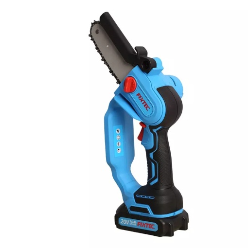 Mini fierastrau cu lant FIXTEC 20V cu baterie 1x1500mAh Li-ion - Img 5