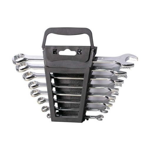 Set de chei combinate FIXTEC, 8 bucati, CR-V, cu suport - Img 5