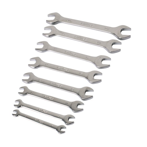 Set de chei fixe duble 8 buc FIXTEC, otel CR-V, cu suport textil - Img 3