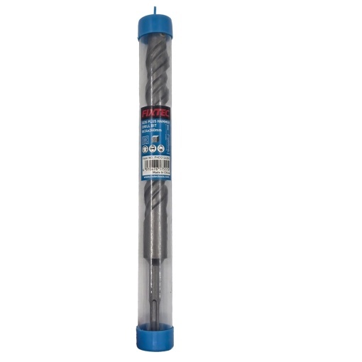 Spiral SDS-Plus 24 mm x 260 mm FIXTEC pentru uz profesional - Img 3
