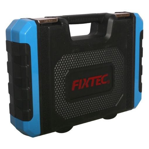 Trusa chei tubulare FIXTEC 94 de piese 1/4" &amp; 1/2" CRV cu valiza de transport - Img 5