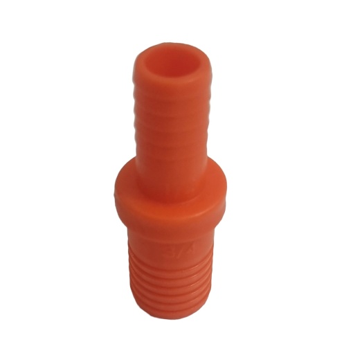 Adaptor reductor PVC pentru furtunuri, 2 iesiri, 1/2" - 3/4" - Img 2