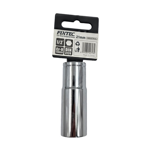 Cap impact tubular 21 mm FIXTEC, conector 1/2 - Img 2
