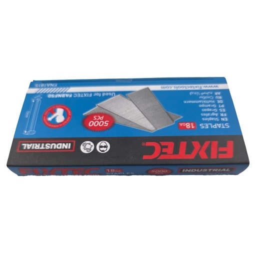 Capse pentru Pistol Pneumatic FIXTEC GA-18 1.25×1.0×15 mm, Set 5000 - Img 3