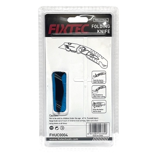 Cutter retractabil din aluminiu 19 mm cu 6 lame suplimentare - Img 5