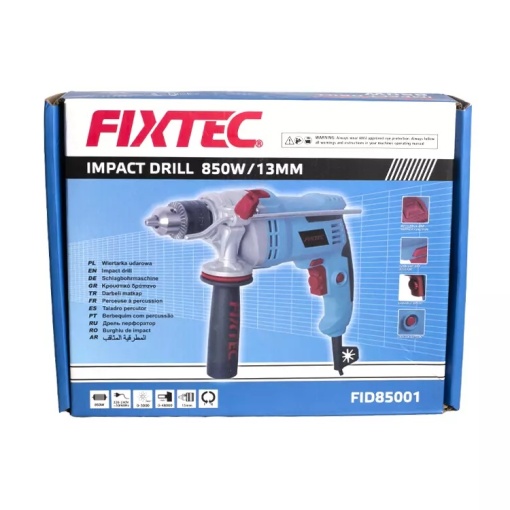 Masina de gaurit cu percutie FIXTEC 850W - Img 5