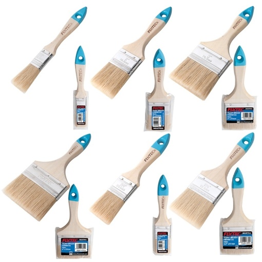 Pensula de vopsit FIXTEC cu maner lemn 1.5"x44mm - Img 5