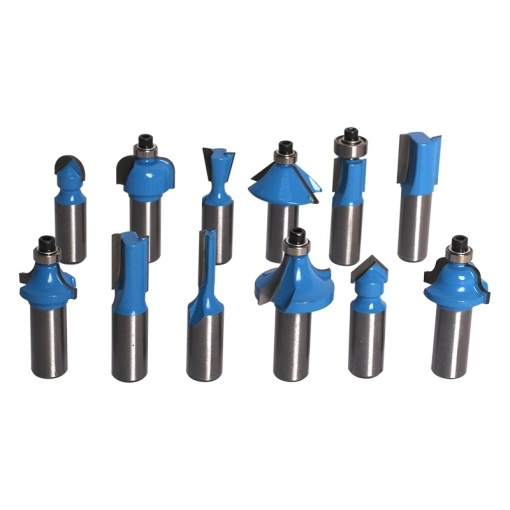 Set 12 freze pentru lemn FIXTEC, coada 12mm - Img 3