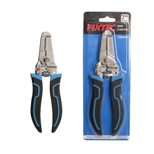 Cleste pentru dezizolat 7" FIXTEC din otel inox - Img 4