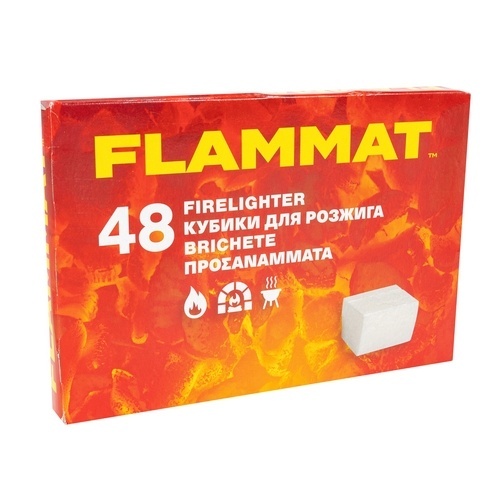 Cuburi pentru Aprinderea Focului Flammat – 48 Bucati, Ardere Curata - Img 2