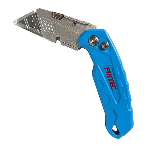 Cutter retractabil din aluminiu 19 mm cu 6 lame suplimentare - Img 2