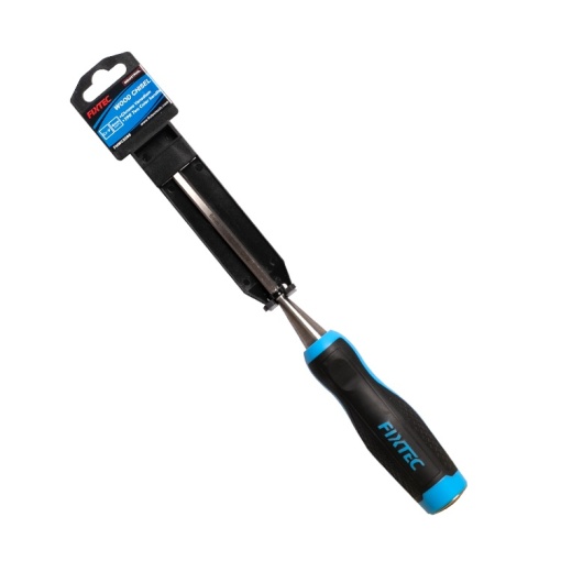 Dalta lemn 19 mm FIXTEC CR-V cu maner ergonomic TPR - Img 2