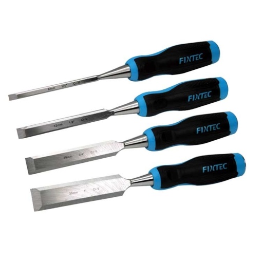 Dalta pentru lemn FIXTEC 200 mm din otel CR-V - Img 2