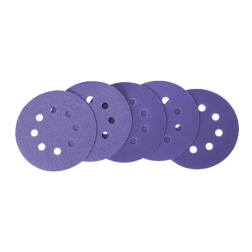 Disc abraziv FIXTEC 125 mm P40 pentru masina de slefuit orbitala - Img 3