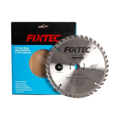 Disc circular TCT FIXTEC 9 1/4", 235mm, 60 dinti, pentru lemn - Img 5