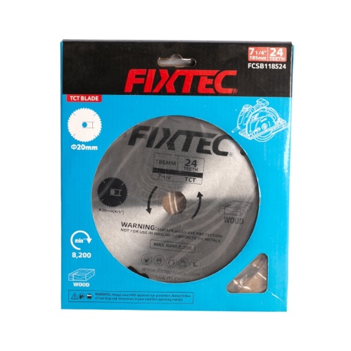 Disc Taietor FIXTEC 254 mm cu 100 dinti pentru Lemn FCSB254100 - Img 2