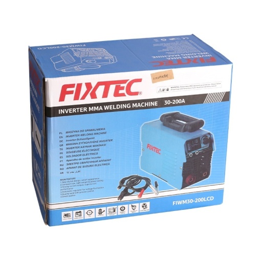 Dispozitiv de sudura inverter FIXTEC MMA 30-200A, ecran LCD, usor de transportat - Img 5