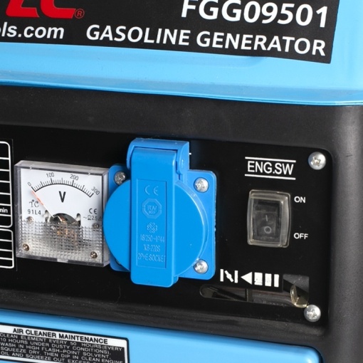 Generator portabil pe benzina FIXTEC 800W, 4.2L, 6 ore autonomie - Img 6