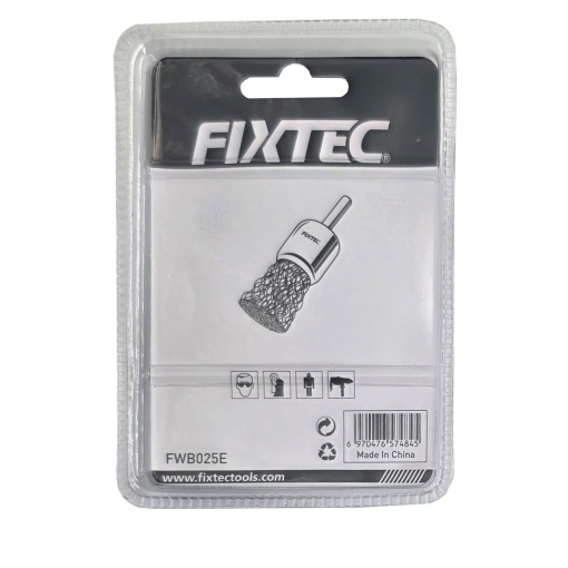 Perie rotativa FIXTEC de 25 mm cu tija 6.35 mm - Img 3