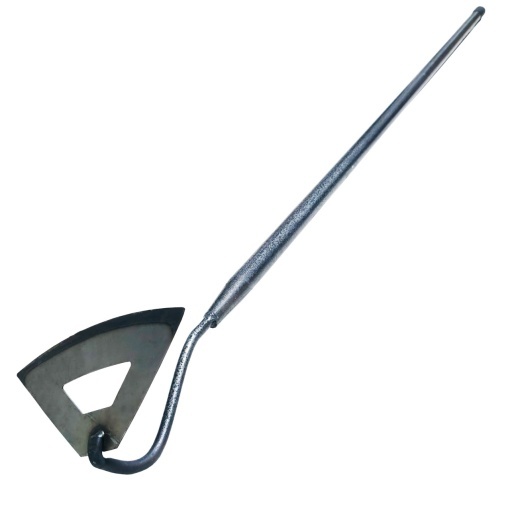 Sapaliga cu maner metalic, 155 cm lungime, lama de 20 cm - Img 3