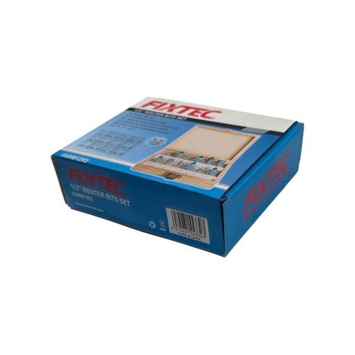 Set burghie pentru lemn FIXTEC, 12 piese, tija 1/2" - Img 8