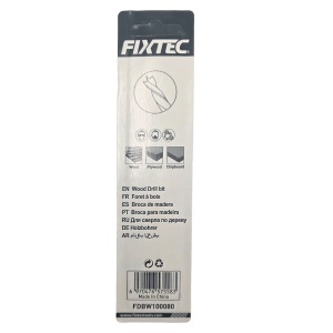 Burghiu pentru lemn spiralat FIXTEC 8 mm x 117 mm - Img 2