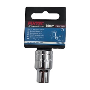 Cap Tubular Hexagonal Fixtec 1/2" 10x38mm