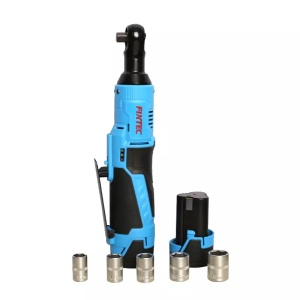 Cheie electrica cu clichet FIXTEC 12V, fara fir, 2 baterii Li-ion 1500mAh si incarcator rapid 2000mA