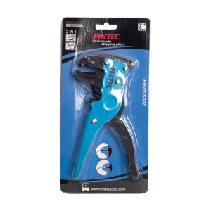 Cleste automat pentru dezizolat FIXTEC 7" cu falci late - Img 4