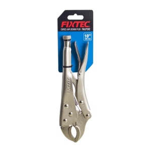 Cleste blocare automata FIXTEC 10" din otel carbon, mandibula dreapta