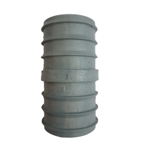 Conector Dublu pentru Furtun PVC 3'' - Montaj Rapid si Fixare Sigura