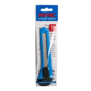Cutit retractabil FIXTEC 18mm cu maner din PS - Img 2
