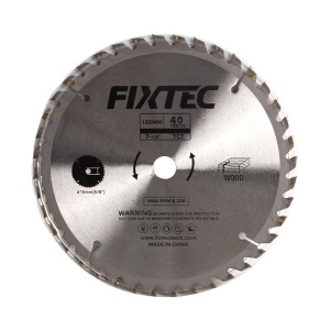 Disc circular FIXTEC 12", 300x25.4mm, 60 dinti, TCT pentru lemn - Img 4