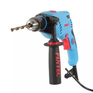 Masina de gaurit cu percutie FIXTEC 600W cu maner lateral - Img 4