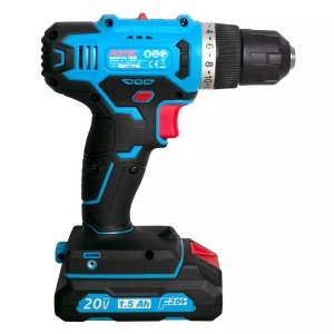 Masina de gaurit si insurubat FIXTEC 20V fara cablu, cu 2 baterii Li-ion de 1500mAh - Img 3